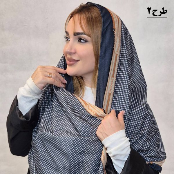 شال مخمل پاییزه طرحدار - مانتو پاتریس رشت