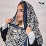 شال مخمل پاییزه طرحدار - مانتو پاتریس رشت
