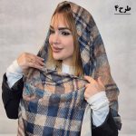شال مخمل پاییزه طرحدار - مانتو پاتریس رشت