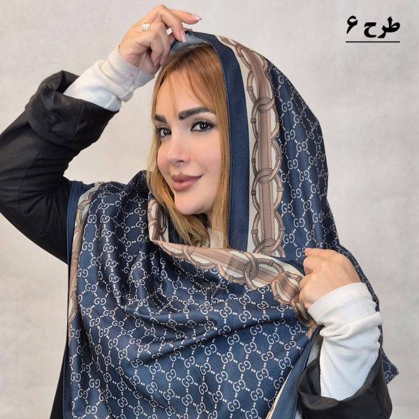 شال مخمل پاییزه طرحدار - مانتو پاتریس رشت