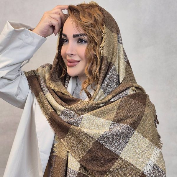 شال بوکله ریش ریش - مانتو پاتریس رشت