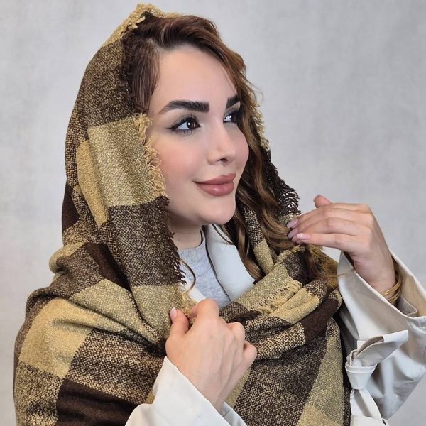 شال بوکله ریش ریش - مانتو پاتریس رشت