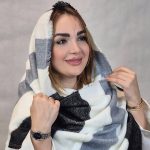 شال موهر چهارخونه - مانتو پاتریس رشت