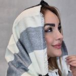 شال موهر چهارخونه - مانتو پاتریس رشت