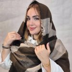 شال موهر چهارخونه - مانتو پاتریس رشت