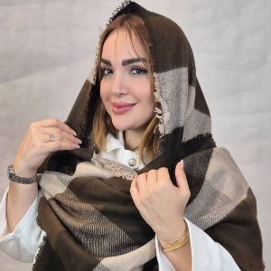 شال موهر چهارخونه - مانتو پاتریس رشت