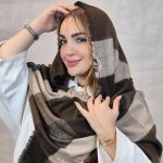 شال موهر چهارخونه - مانتو پاتریس رشت