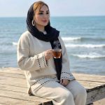 ست بلوز شلوار بافت سوزنی - مانتو پاتریس رشت