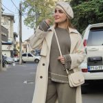 ست بافت سوزنی - مانتو پاتریس رشت