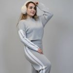 ست بلوز شلوار 2 خط بافت - مانتو پاتریس رشت