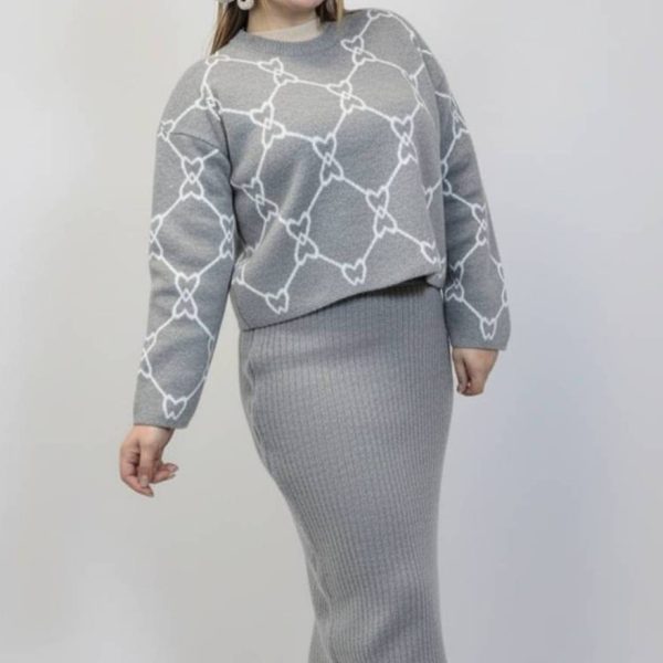 ست بلوز سارافون پاپیون بافت