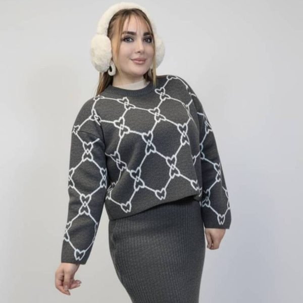 ست بلوز سارافون پاپیون بافت