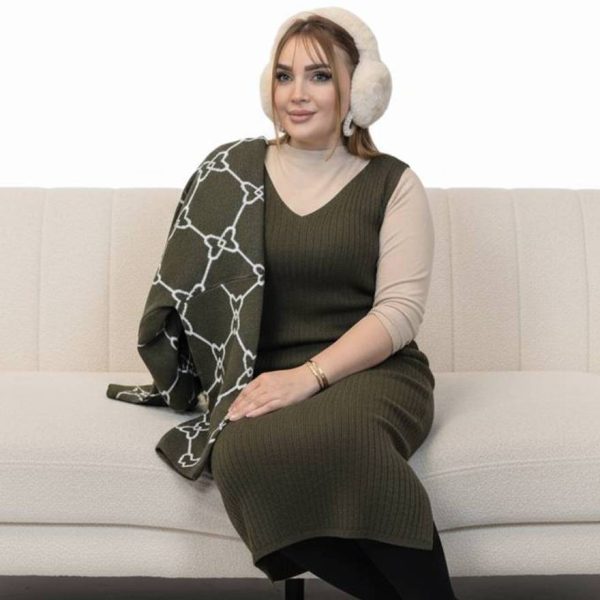 ست بلوز سارافون پاپیون بافت