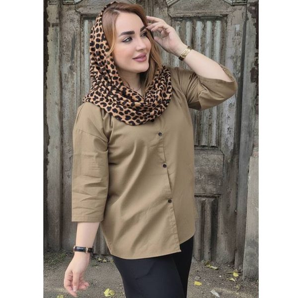 35400238-1 مانتو لینن ساده - مانتو پاتریس رشت