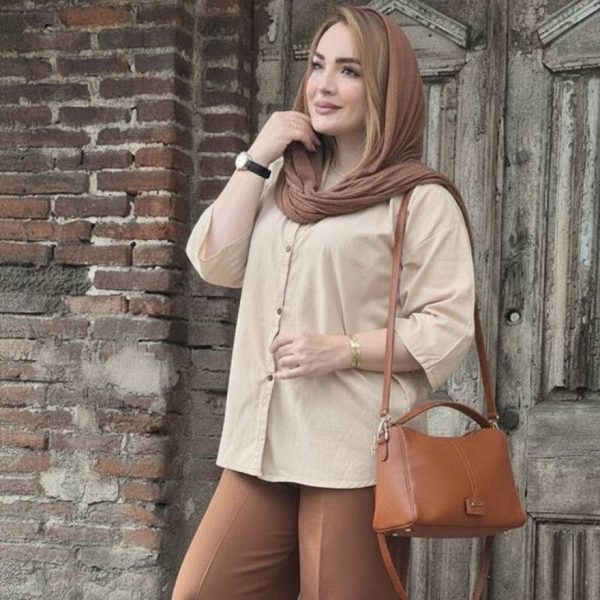 35400238-4 مانتو لینن ساده - مانتو پاتریس رشت