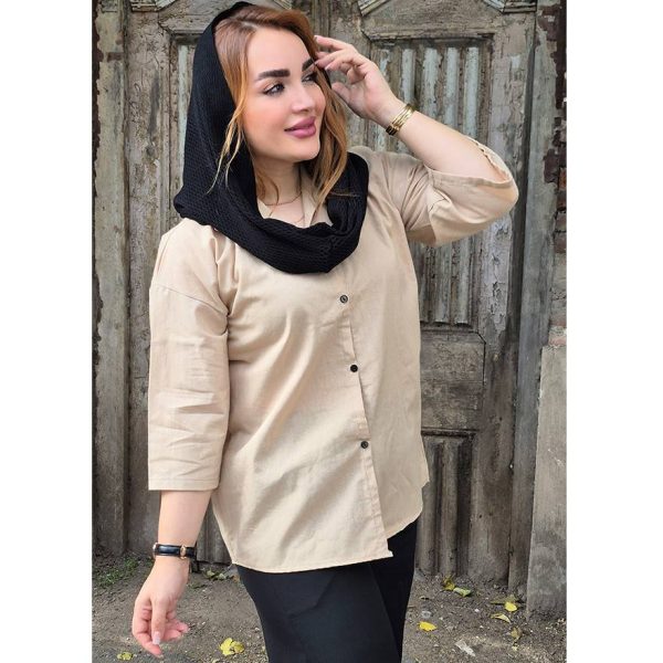 35400238-6 مانتو لینن ساده - مانتو پاتریس رشت