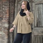 مانتو لینن ساده - مانتو پاتریس رشت