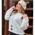بلوز بافت گیلاسی - مانتو پاتریس رشت