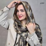 شال کریشه طرحدار - مانتو پاتریس رشت