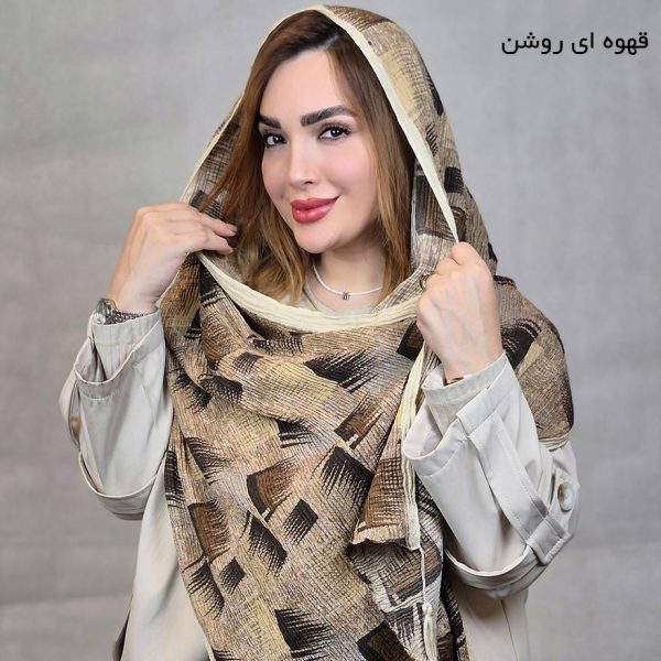 شال کریشه طرحدار - مانتو پاتریس رشت