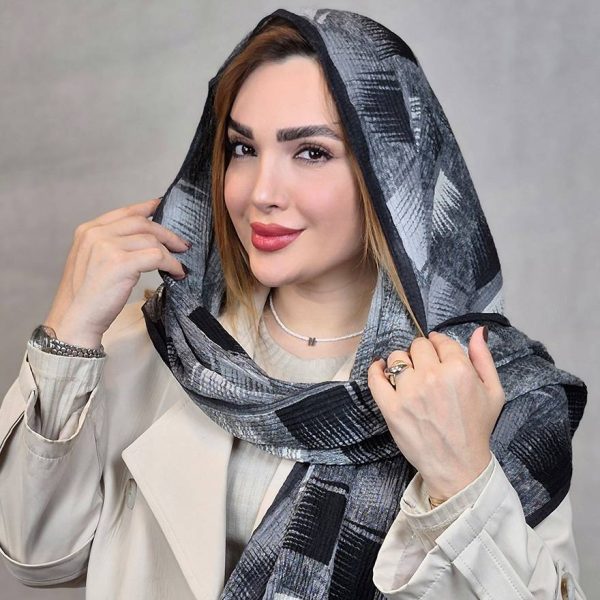 شال کریشه طرحدار - مانتو پاتریس رشت