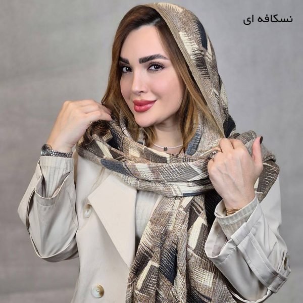 شال کریشه طرحدار - مانتو پاتریس رشت