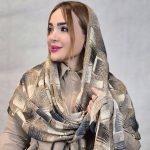 شال پاییزه کریشه طرحدار - مانتو پاتریس رشت