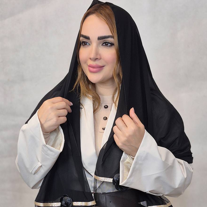 شال مجلسی گل دار - مانتو پاتریس رشت