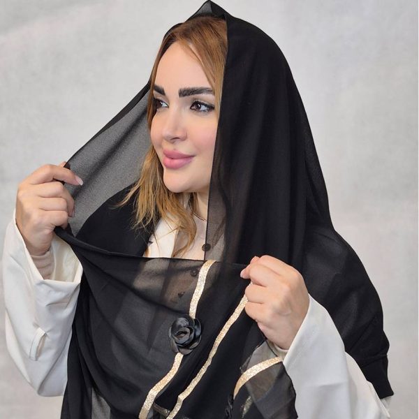 شال مجلسی گل دار - مانتو پاتریس رشت