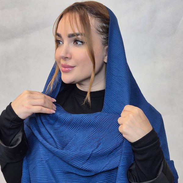 شال پلیسه رنگی پاییزه - مانتو پاتریس رشت