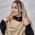 شال پلیسه رنگی پاییزه - مانتو پاتریس رشت