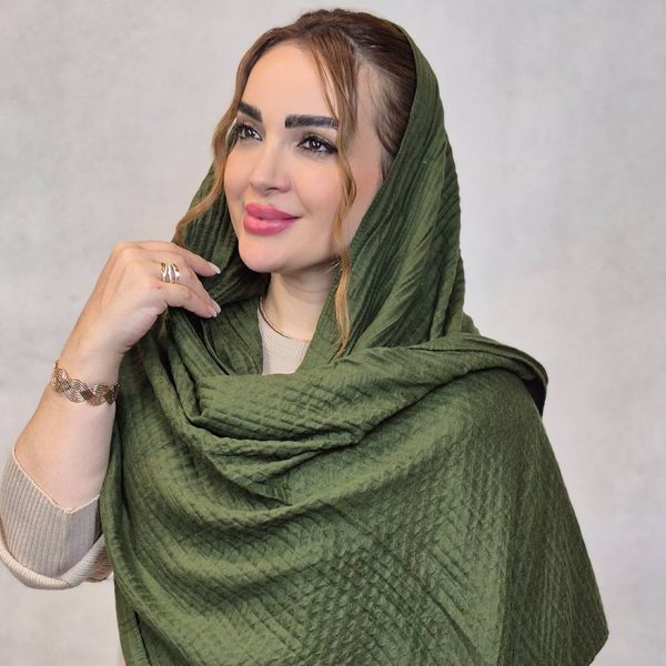 شال پلیسه مربعی - مانتو پاتریس رشت