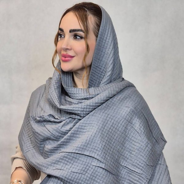 شال پلیسه مربعی - مانتو پاتریس رشت