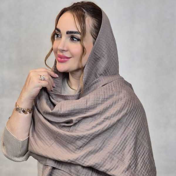 شال پلیسه مربعی - مانتو پاتریس رشت