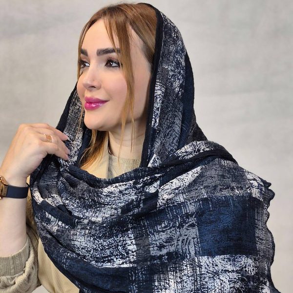 35800489-17 شال پاییزه طرحدار کریشه - مانتو پاتریس رشت