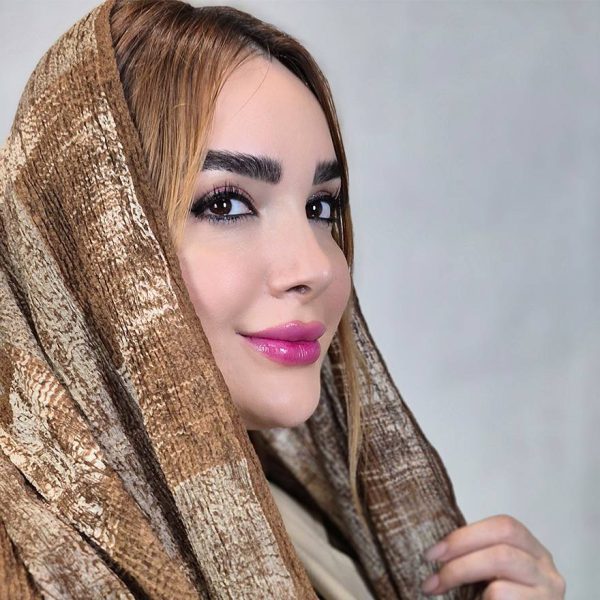 35800489-21 شال پاییزه طرحدار کریشه - مانتو پاتریس رشت