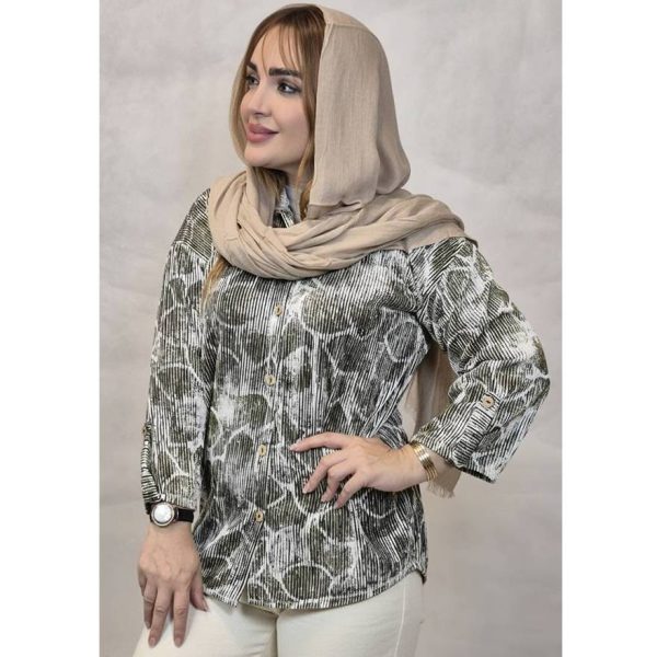 تونیک سه بعدی طرحدار - مانتو پاتریس رشت