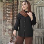 مانتو صوفیا جیب دکمه - مانتو پاتریس رشت