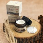 کرم قهوه-رشت مانتو پاتریس