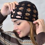 کلاه قلاب بافی ترند - مانتو پاتریس رشت