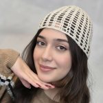 کلاه قلاب بافی ترند - مانتو پاتریس رشت