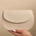 کیف نیم گرد چرم - مانتو پاتریس رشت