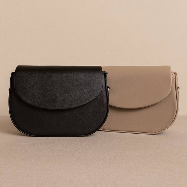 44800124-14 کیف نیم گرد چرم - مانتو پاتریس رشت