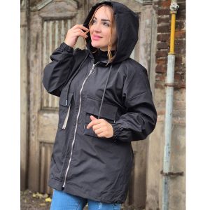 بارانی کلاهدار دو جیب تی سی - مانتو پاتریس رشت