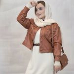 کت کراپ چرم - مانتو پاتریس رشت