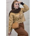 کت کراپ چرم - مانتو پاتریس رشت