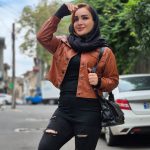 کت کراپ چرم دکمه ای - مانتو پاتریس رشت