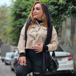 کت کراپ چرم دکمه ای - مانتو پاتریس رشت