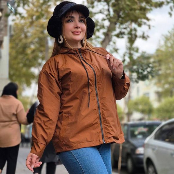 بارانی کلاهدار زیپی - مانتو پاتریس رشت