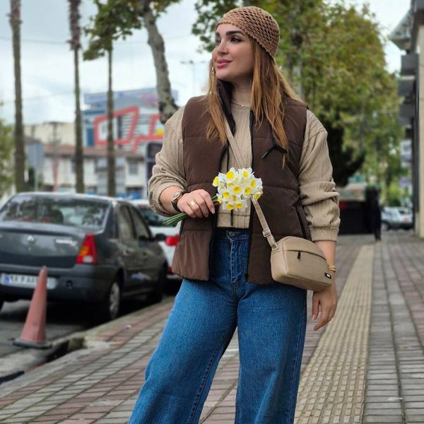 پافر سیلیکونی بند دار - مانتو پاتریس رشت